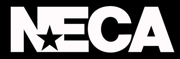 Logo del fabricante de figuras NECA