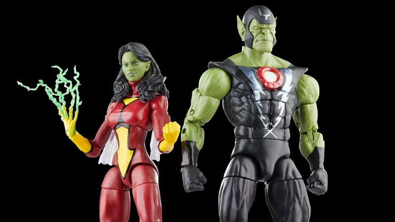 Skrull Queen y Super Skrull