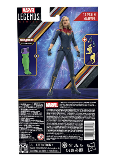 FIGURA DE MARVEL LEGENDS SERIES CAPITANA MARVEL