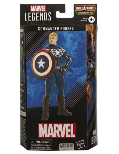 FIGURA DE MARVEL LEGENDS SERIES COMANDANTE ROGERS