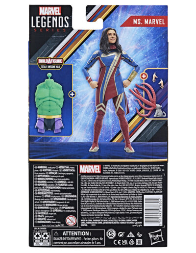 FIGURA DE MARVEL LEGENDS SERIES MS.MARVEL