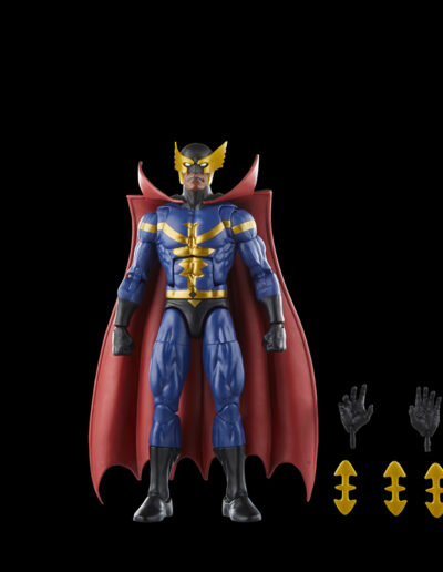 Figuras de Nighthawk Y Blur Marvel Legends