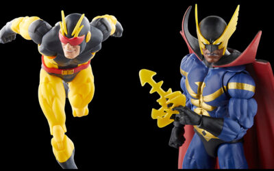 Nighthawk y Blur. Marvel Legends