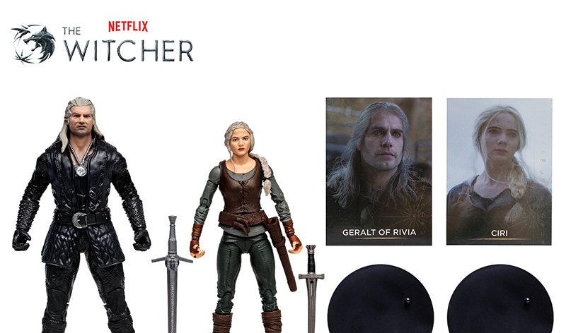 Nuevas figuras McFarlane: The Witcher T3 Netflix