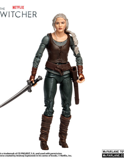 Figuras Geralt y Ciri T3 The Witcher