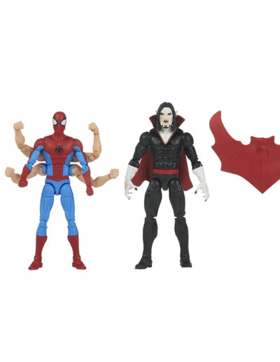 Figuras Marvel Legends Spiderman vs Morbius