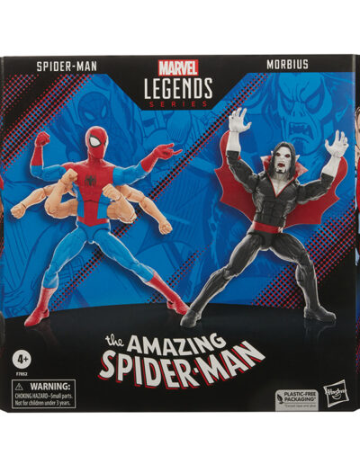 Figuras Marvel Legends Spiderman vs Morbius