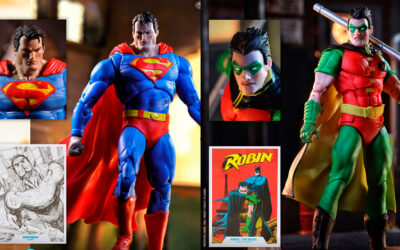 Superman Hush y Robin Tim Drake. McFarlane