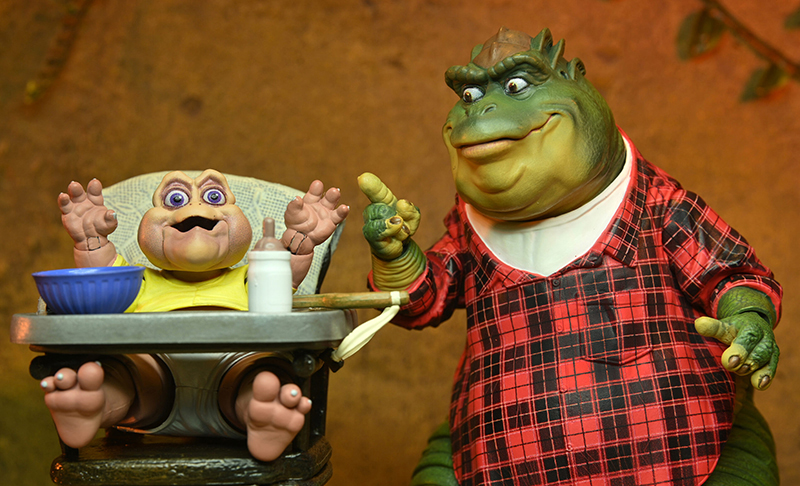 Dinosaurios Neca Baby y Earl Sinclair