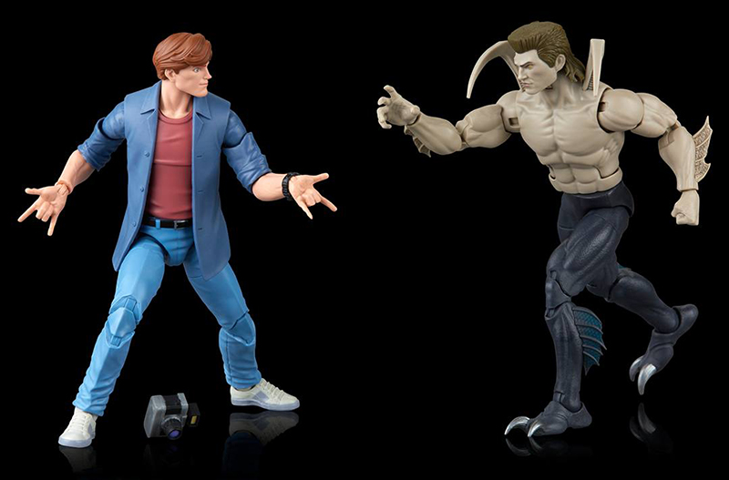 Figuras de Peter Parker y Smythe Marvel Legends