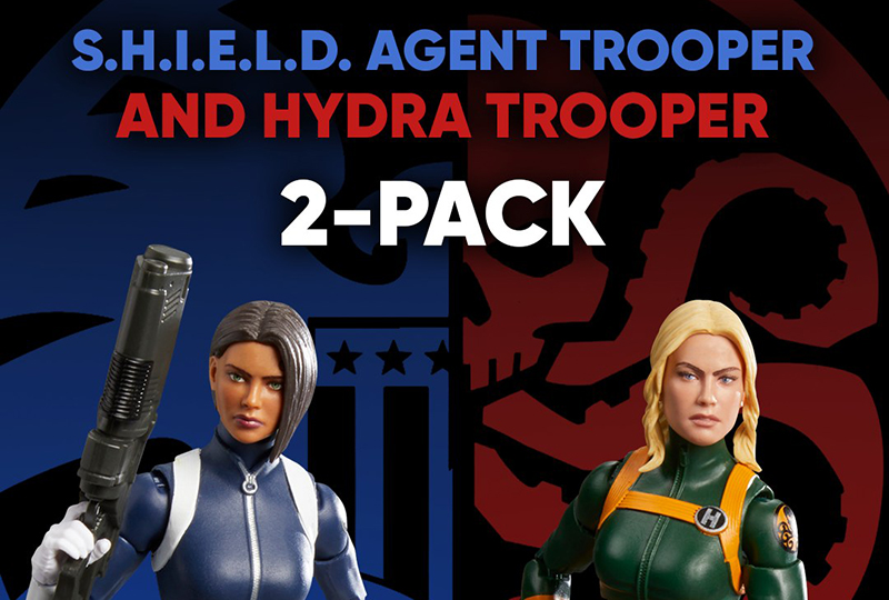 Agente SHIELD Y Soldado de Hydra 2-pack