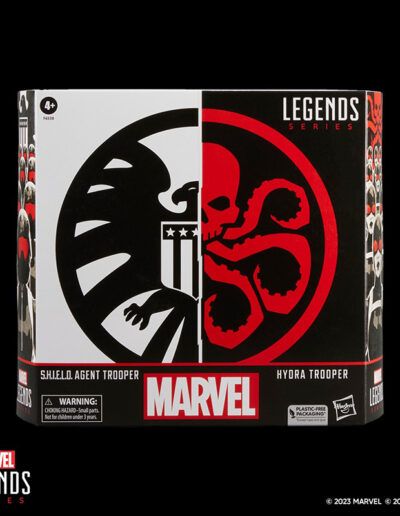 Agentes SHIELD e Hydra Marvel Legends Hasbro