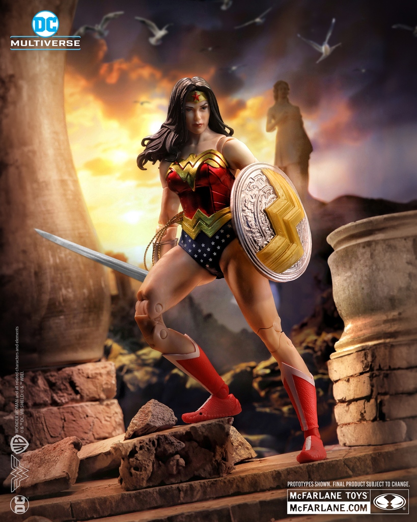 wonder woman mcfarlane toys dc multiverse