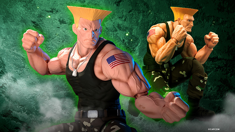 SH Figuarts Guile Street Fighter